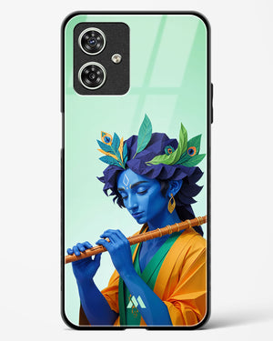 Melodies of Krishna Glass Case Phone Cover (Motorola)