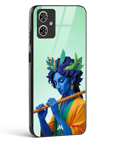 Melodies of Krishna Glass Case Phone Cover (Motorola)