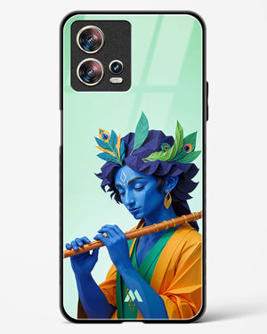 Melodies of Krishna Glass Case Phone Cover (Motorola)