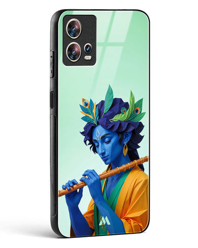 Melodies of Krishna Glass Case Phone Cover (Motorola)