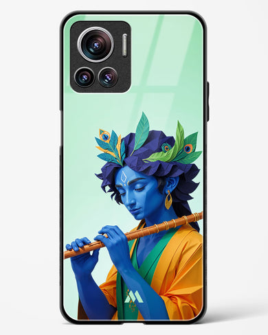 Melodies of Krishna Glass Case Phone Cover (Motorola)