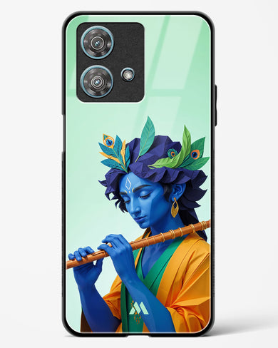 Melodies of Krishna Glass Case Phone Cover (Motorola)