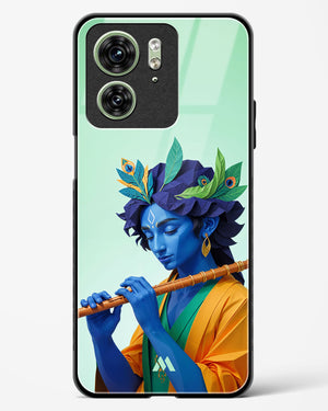 Melodies of Krishna Glass Case Phone Cover (Motorola)