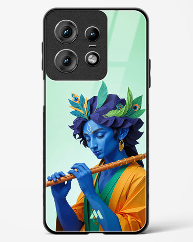 Melodies of Krishna Glass Case Phone Cover (Motorola)