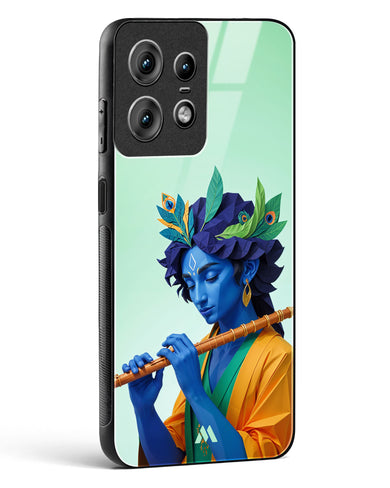 Melodies of Krishna Glass Case Phone Cover (Motorola)