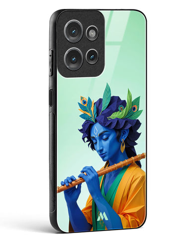 Melodies of Krishna Glass Case Phone Cover (Motorola)