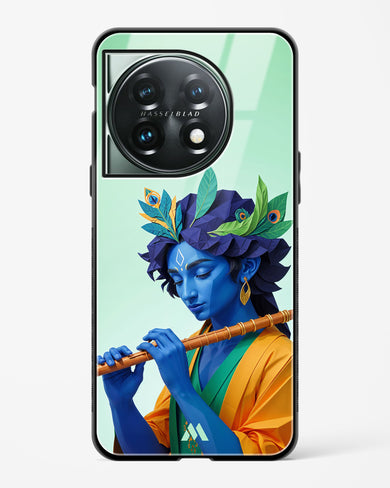 Melodies of Krishna Glass Case Phone Cover (OnePlus)