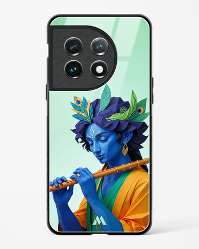 Melodies of Krishna Glass Case Phone Cover (OnePlus)