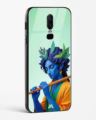 Melodies of Krishna Glass Case Phone Cover (OnePlus)