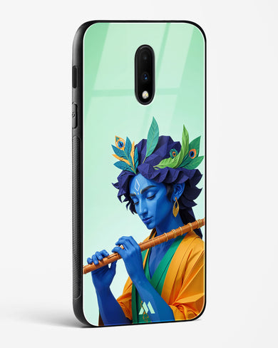 Melodies of Krishna Glass Case Phone Cover (OnePlus)