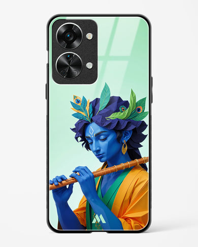 Melodies of Krishna Glass Case Phone Cover (OnePlus)