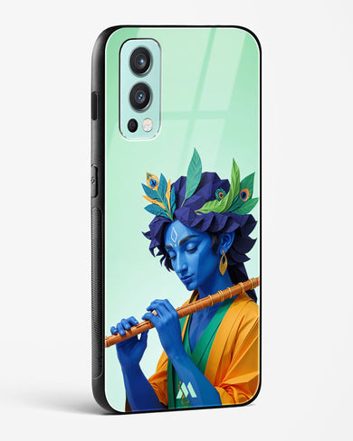 Melodies of Krishna Glass Case Phone Cover (OnePlus)