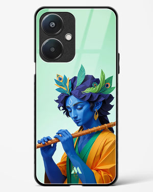 Melodies of Krishna Glass Case Phone Cover (Oppo)