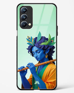 Melodies of Krishna Glass Case Phone Cover (Oppo)