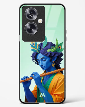Melodies of Krishna Glass Case Phone Cover (Oppo)