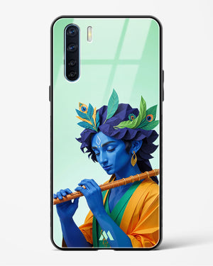 Melodies of Krishna Glass Case Phone Cover (Oppo)