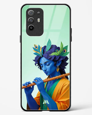 Melodies of Krishna Glass Case Phone Cover (Oppo)