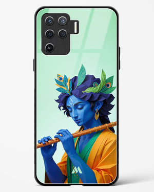 Melodies of Krishna Glass Case Phone Cover (Oppo)