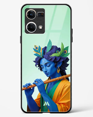 Melodies of Krishna Glass Case Phone Cover (Oppo)