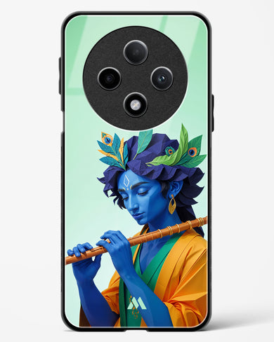 Melodies of Krishna Glass Case Phone Cover (Oppo)