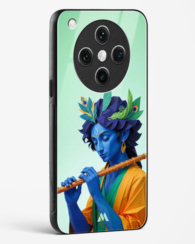 Melodies of Krishna Glass Case Phone Cover (Oppo)