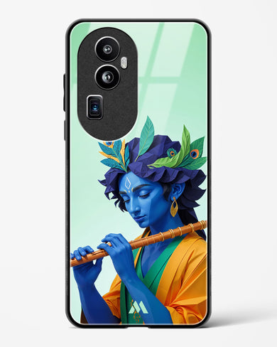 Melodies of Krishna Glass Case Phone Cover (Oppo)