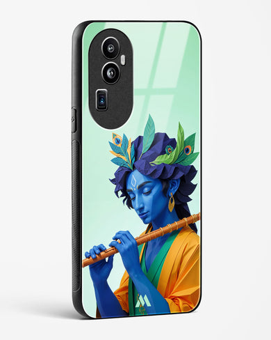 Melodies of Krishna Glass Case Phone Cover (Oppo)