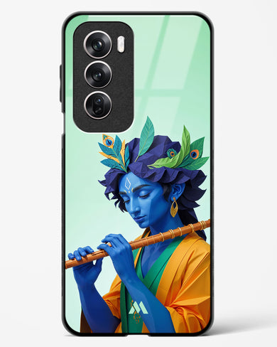 Melodies of Krishna Glass Case Phone Cover (Oppo)