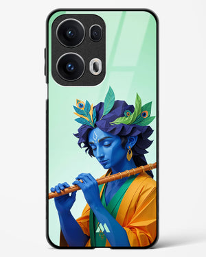 Melodies of Krishna Glass Case Phone Cover (Oppo)