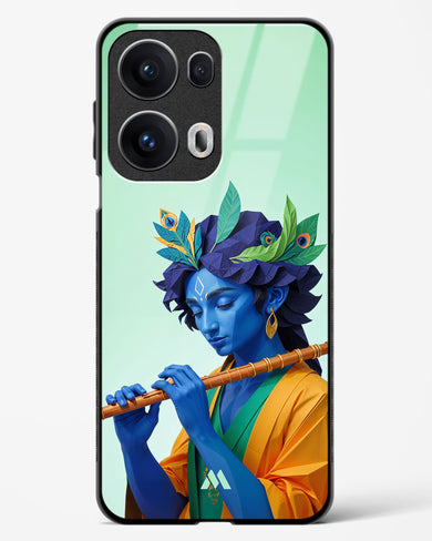 Melodies of Krishna Glass Case Phone Cover (Oppo)