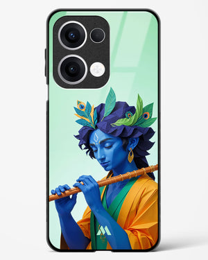 Melodies of Krishna Glass Case Phone Cover (Oppo)