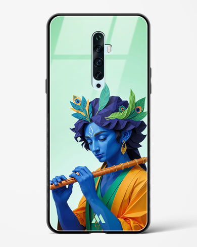 Melodies of Krishna Glass Case Phone Cover (Oppo)