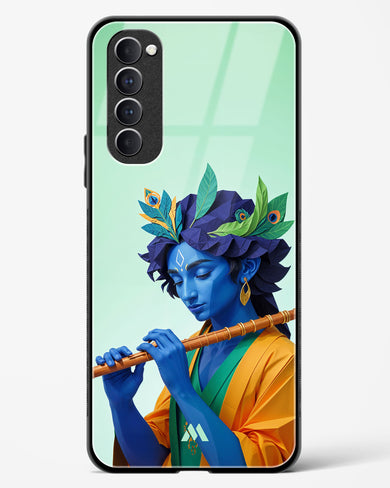 Melodies of Krishna Glass Case Phone Cover (Oppo)