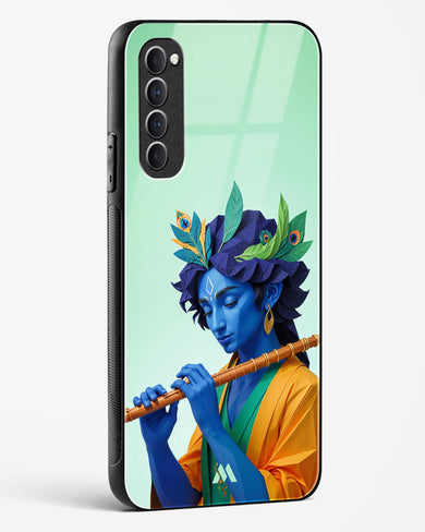 Melodies of Krishna Glass Case Phone Cover (Oppo)