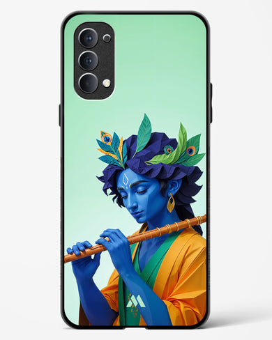 Melodies of Krishna Glass Case Phone Cover (Oppo)