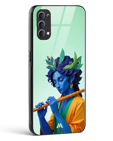 Melodies of Krishna Glass Case Phone Cover (Oppo)