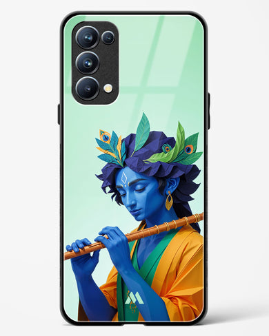 Melodies of Krishna Glass Case Phone Cover (Oppo)