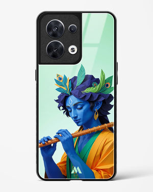 Melodies of Krishna Glass Case Phone Cover (Oppo)