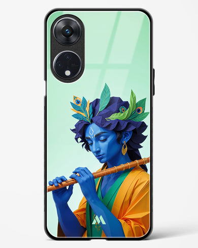 Melodies of Krishna Glass Case Phone Cover (Oppo)