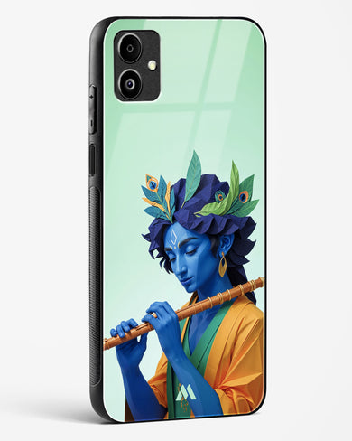 Melodies of Krishna Glass Case Phone Cover (Samsung)
