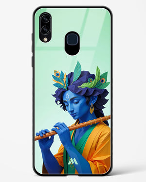 Melodies of Krishna Glass Case Phone Cover (Samsung)