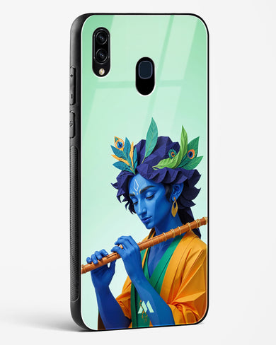 Melodies of Krishna Glass Case Phone Cover (Samsung)