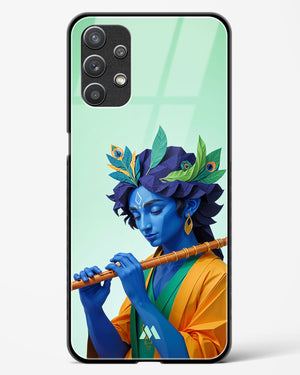 Melodies of Krishna Glass Case Phone Cover (Samsung)