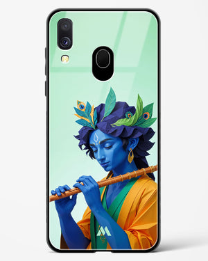 Melodies of Krishna Glass Case Phone Cover (Samsung)