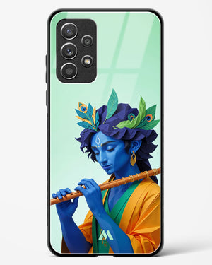 Melodies of Krishna Glass Case Phone Cover (Samsung)