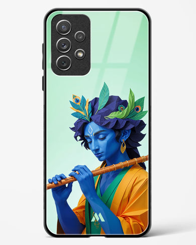 Melodies of Krishna Glass Case Phone Cover (Samsung)