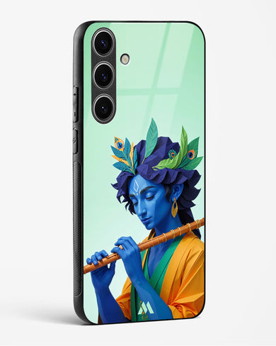 Melodies of Krishna Glass Case Phone Cover (Samsung)