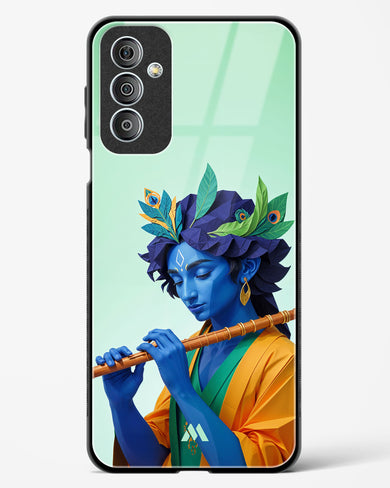 Melodies of Krishna Glass Case Phone Cover (Samsung)