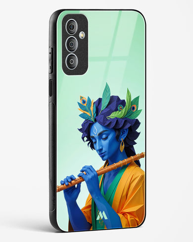 Melodies of Krishna Glass Case Phone Cover (Samsung)