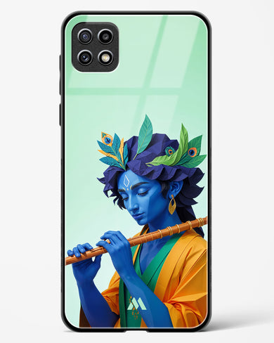 Melodies of Krishna Glass Case Phone Cover (Samsung)